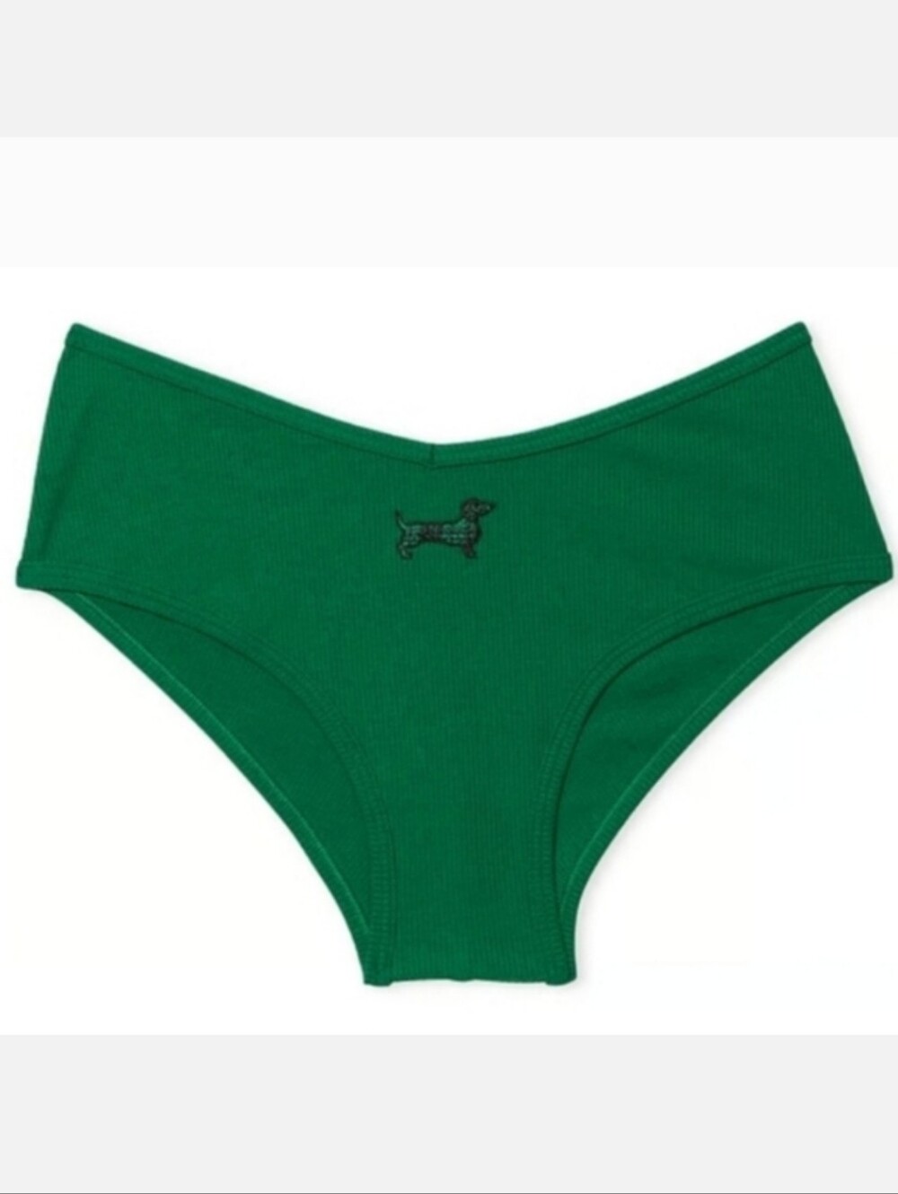 Victoria's secret pink cotton cheekster panty SMALL GREEN